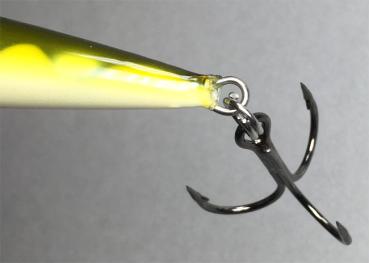 Karikko Wobbler, Länge: 18 cm, Farbe: Pike 154, schwimmend, von Suomen Uistin The Finnish Lure Company (Jarmo Rapala)